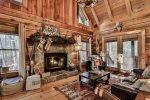 Snuggle Up By The Gas Fireplace